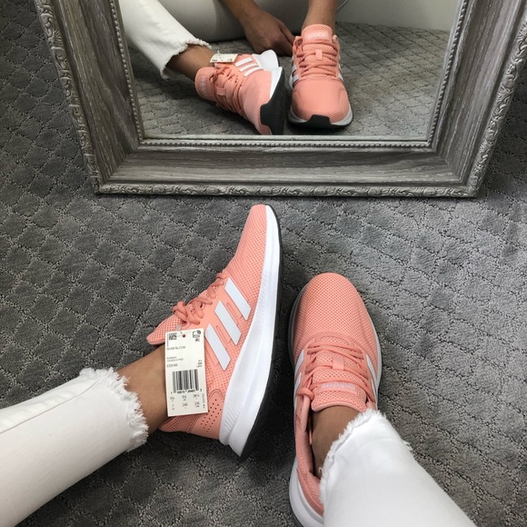 adidas run falcon pink